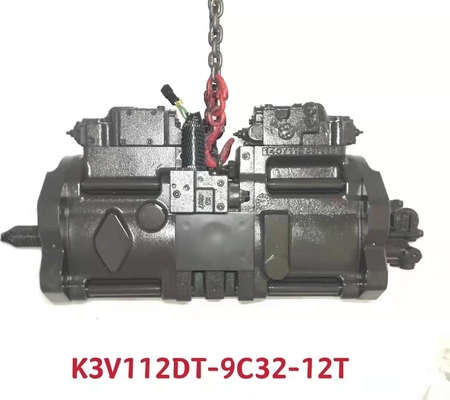 K3V112DT-9C23-12T এক্সকাভেটর হাইড্রোলিক পাম্প অ্যাসি ডাবল পিস্টন পাম্প